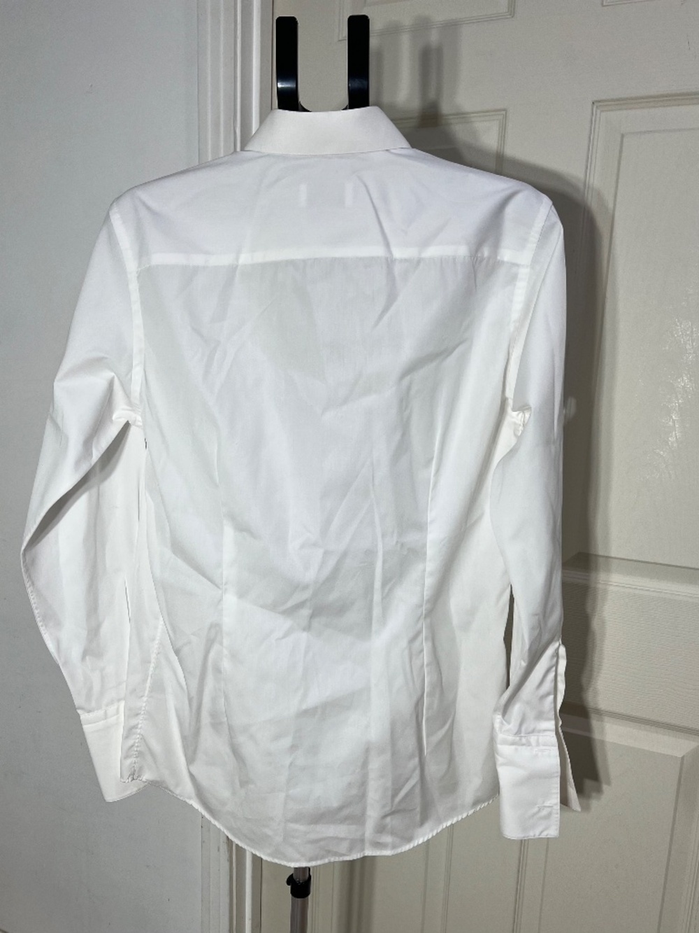 Eton White Dinner Shirt with Gold Embroidered Bib – Luxury Formal Dress Shirt - Picture 2 of 7